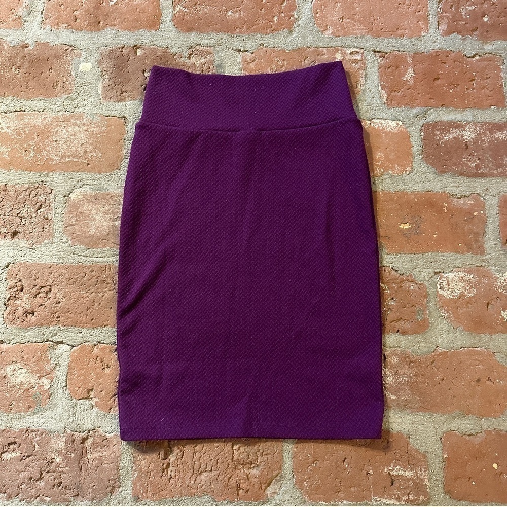 Lularoe XS purple skirt